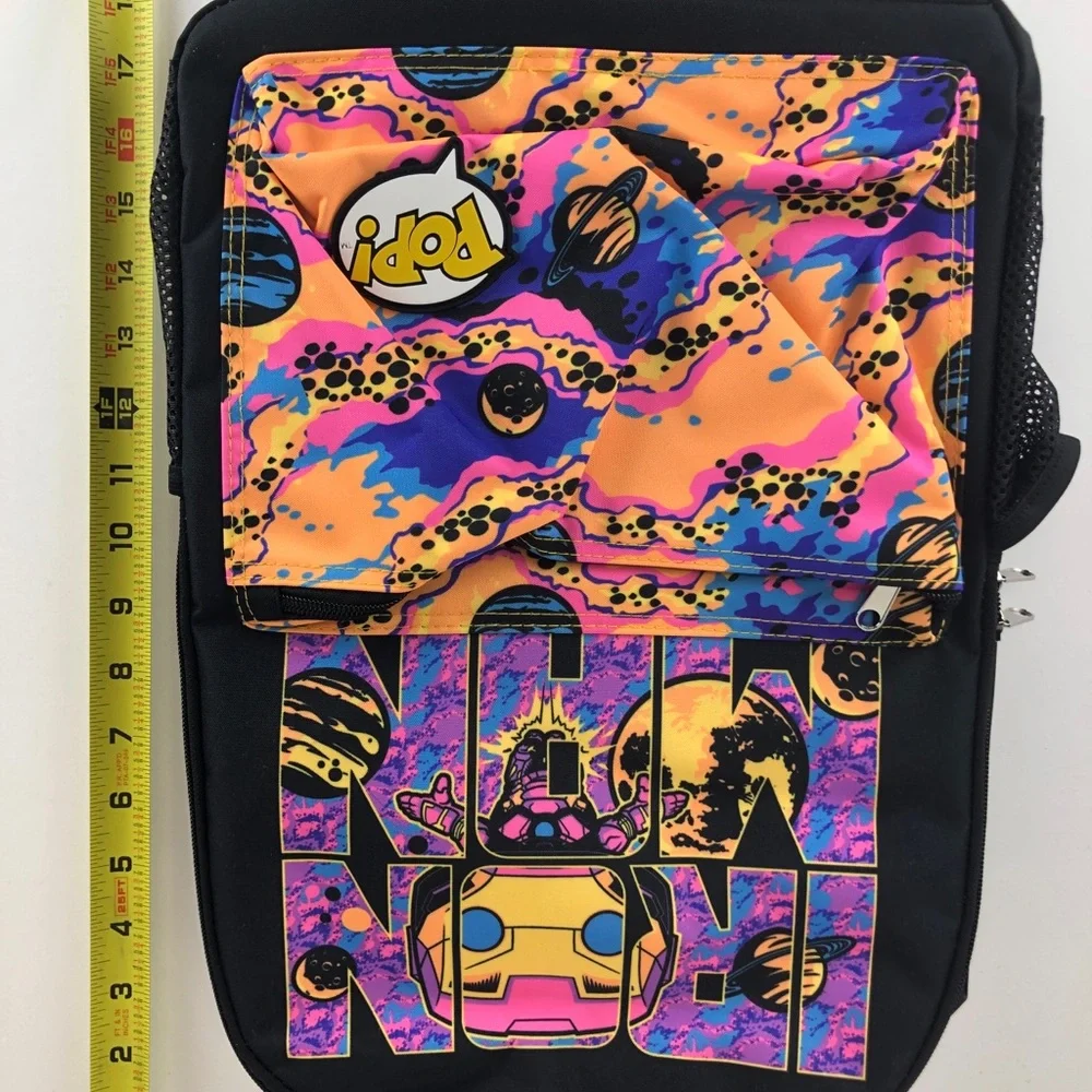 Funko Marvel Iron-Man Blacklight Backpack Target School Work NEW